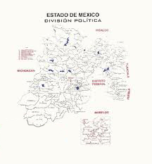 Estado de Mexico Division Politica con Nombres